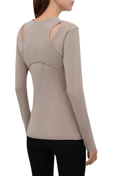 Хлопковый топ LOW CLASSIC, арт. L0W21FW_TS04LK, фото 4