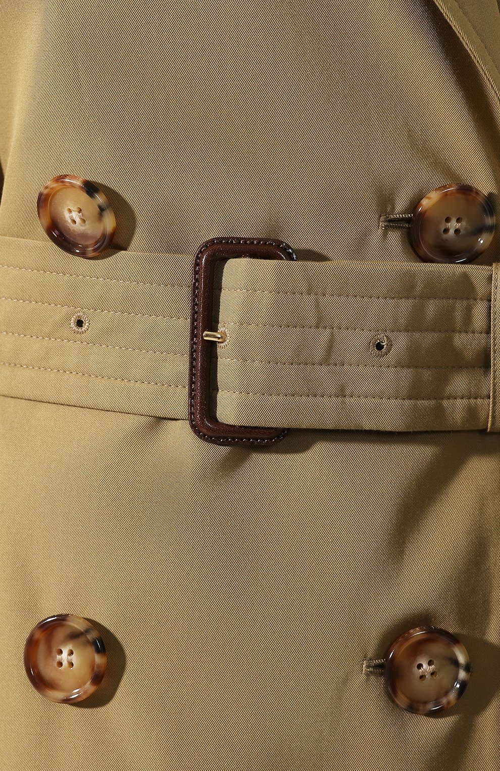 Хлопковый тренч waterloo BURBERRY хаки цвета по цене 275000 руб., арт. 8024812, фото 5 Хлопковый тренч waterloo BURBERRY, арт. 8024812, фото 5