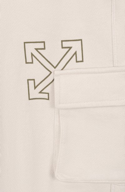 Хлопковые джоггеры OFF-WHITE, арт. 0BCH005S26FLE001_001, фото 3