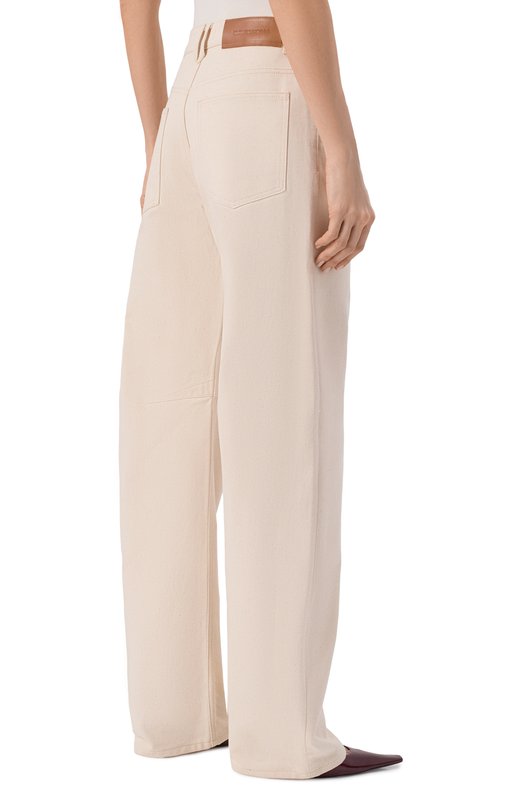 Джинсы David Koma RE26DK26DTRA Кремовый  RE26DK26DTRA Фото 4