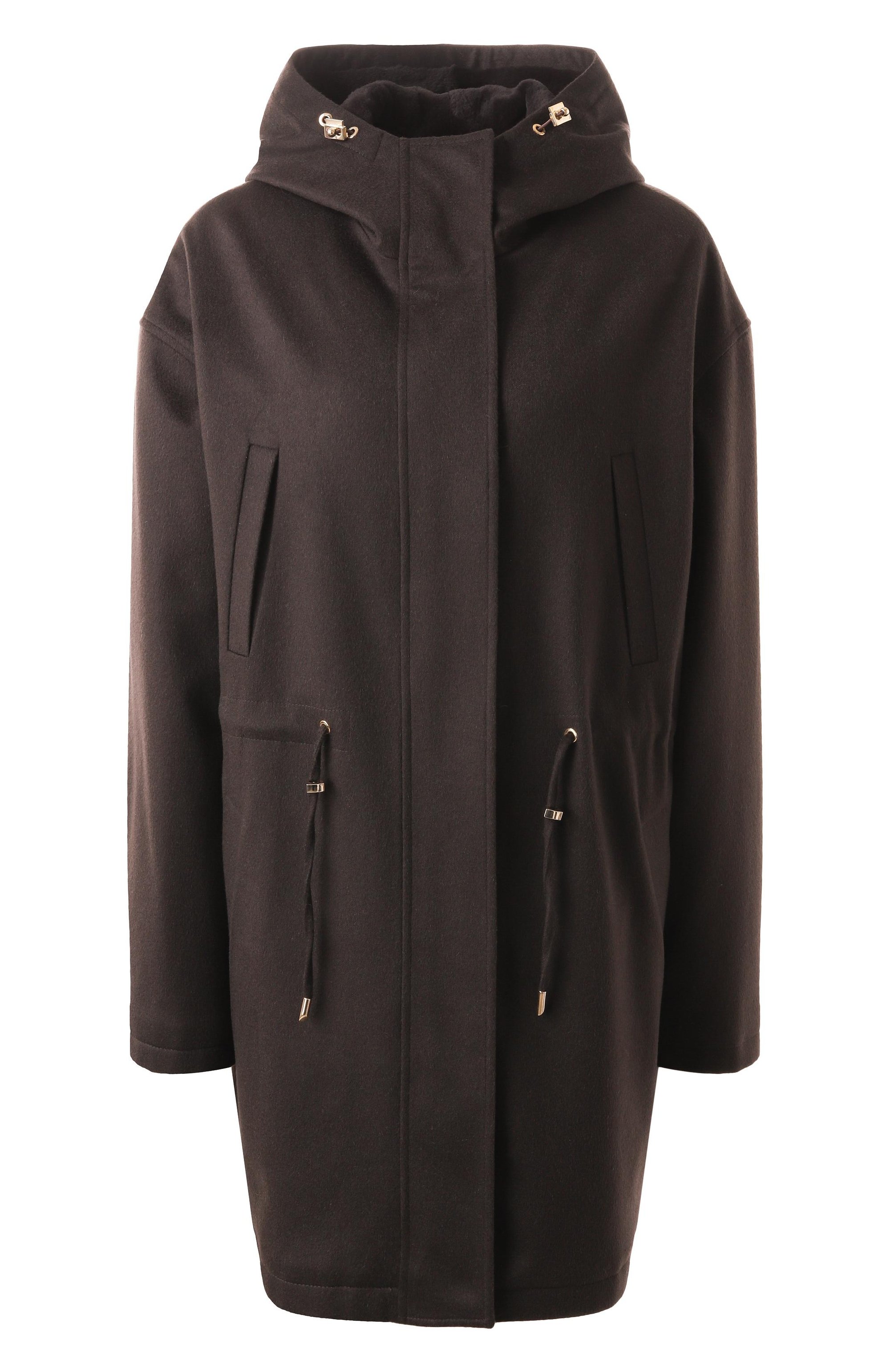 К ашемировая парка с подкладкой из норки MVST, арт. FTBKB-Y461V/LC1661, фото 1