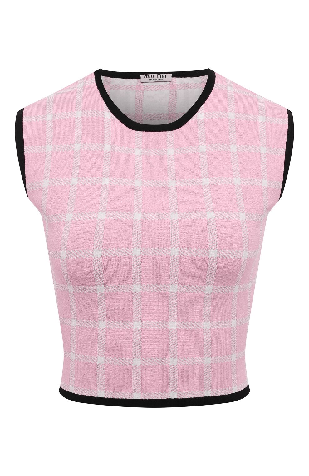 Топ из вискозы MIU MIU, арт. MMT976-1YQ1-F0028, фото 1