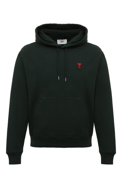 Хлопковое худи AMI, арт. USW200.730, фото 1