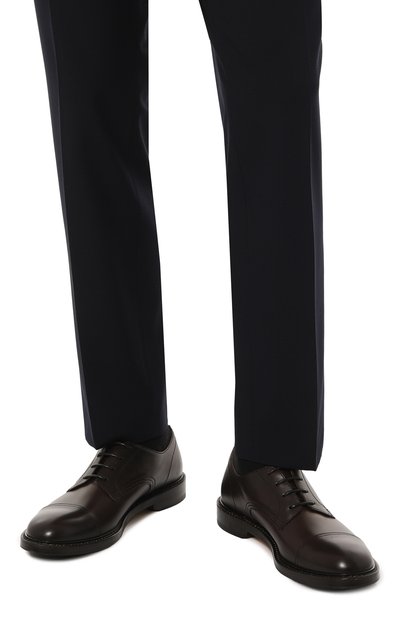 Кожаные дерби DOUCAL'S, арт. DU2524SIEWUF253T, фото 3