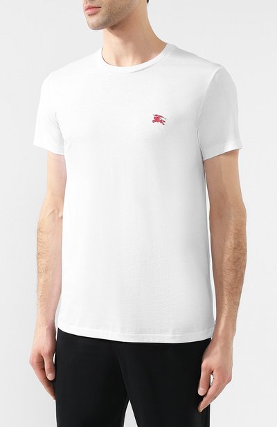 Хлопковая футболка  BURBERRY, арт. 8003831, фото 3