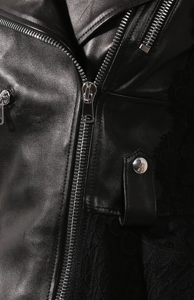 Кожаная куртка ALEXANDER MCQUEEN, арт. 610855/Q5ADI, фото 5