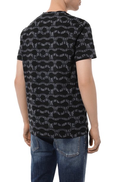 Хлопковая футболка DIRK BIKKEMBERGS, арт. PBMT0256, фото 4