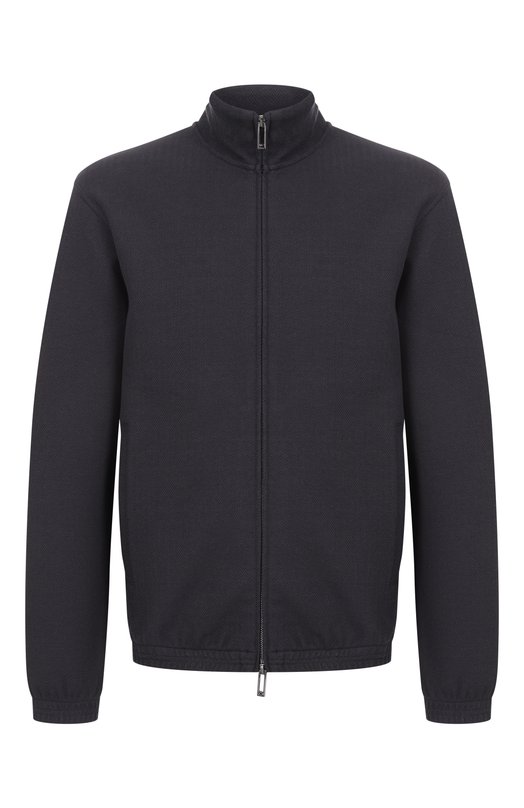 Толстовка из хлопка и лиоцелла Emporio Armani EM005380/AF13700 Синий EM005380/AF13700