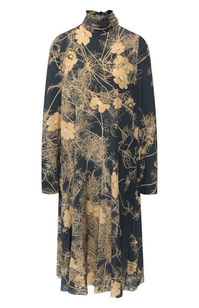 Женское шелковое платье DRIES VAN NOTEN, арт. 192-11038-8201