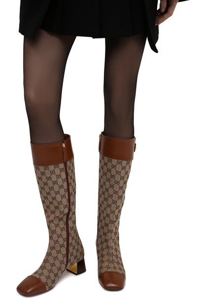 Текстильные сапоги ellis GUCCI, арт. 678278/HVKL0, фото 3