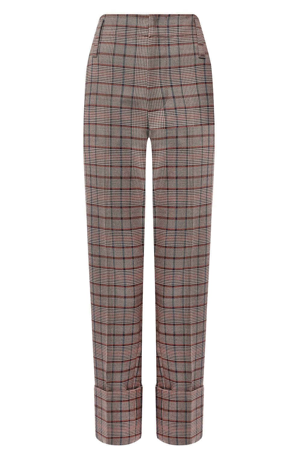 Брюки из смеси шерсти и хлопка BRUNELLO CUCINELLI, арт. MB519P7027, фото 1