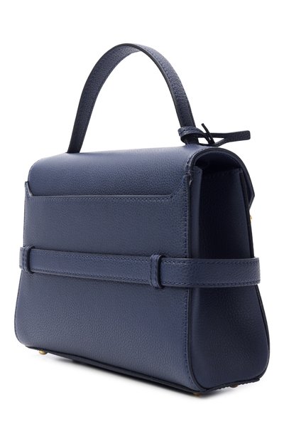 Сумка faubourg LANCEL темно-синего цвета по цене 64350 руб., арт. A13948, фото 4 Сумка faubourg LANCEL, арт. A13948, фото 4