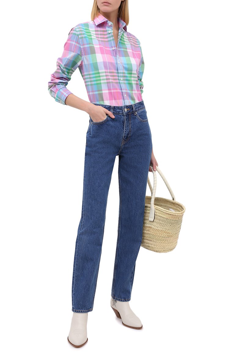 Хлопковая рубашка RALPH LAUREN, арт. 290797831, фото 2