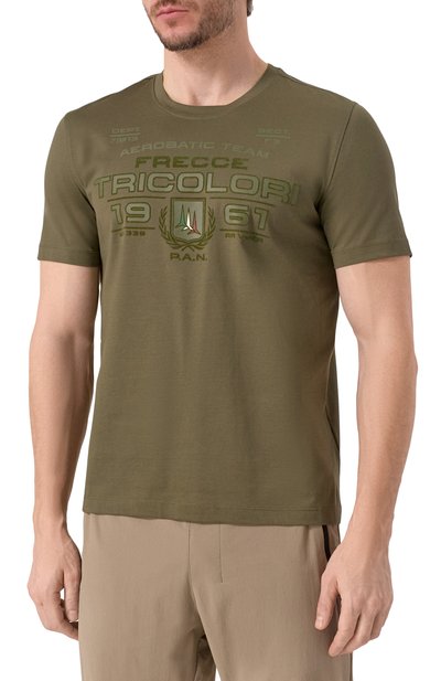 Хлопковая футболка AERONAUTICA MILITARE, арт. 251TS2423J682, фото 3