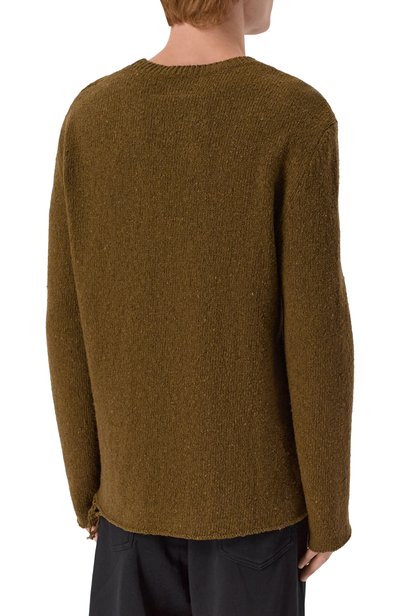 Свитер из шерсти и вискозы MM6, арт. SH0HL0049/M13283, фото 4