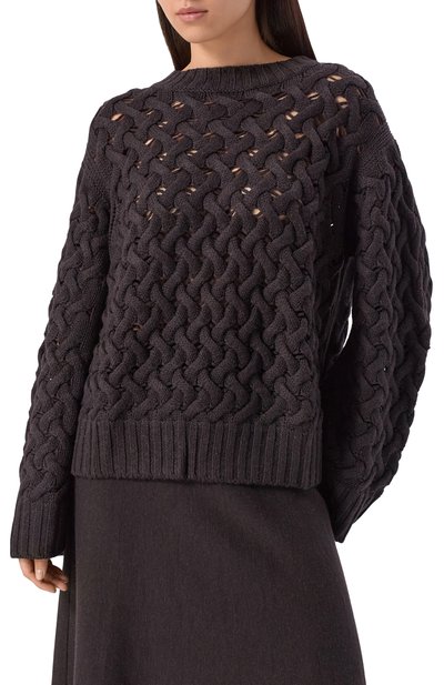 Шерстяной свитер P.A.R.O.S.H., арт. LADYBRAID-D540931, фото 3