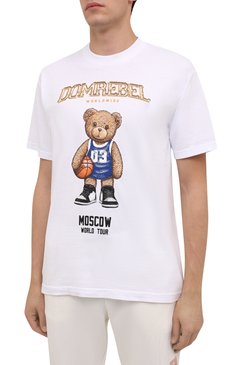 Хлопковая футболка DOMREBEL, арт. MBEARBALL/B0X T, фото 3