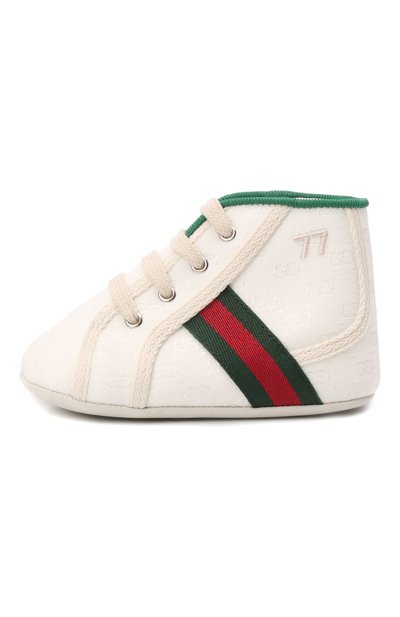 Текстильные пинетки GUCCI, арт. 663413/99WQ0, фото 2