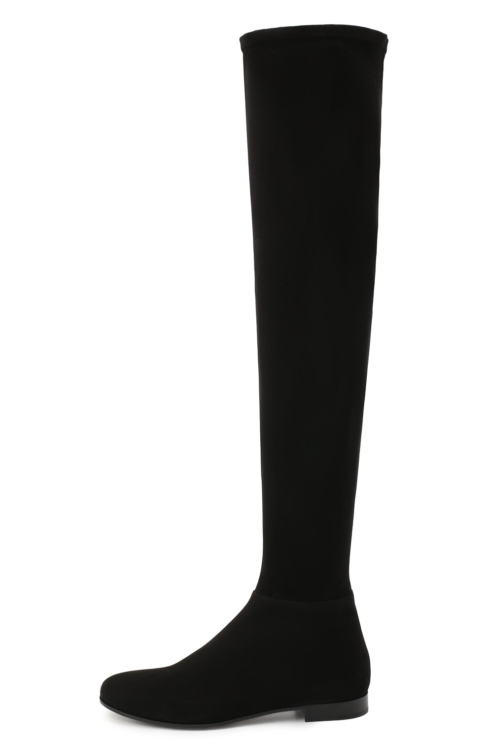 Замшевые ботфорты myren на низком каблуке JIMMY CHOO, арт. MYREN FLAT/DSD, фото 3