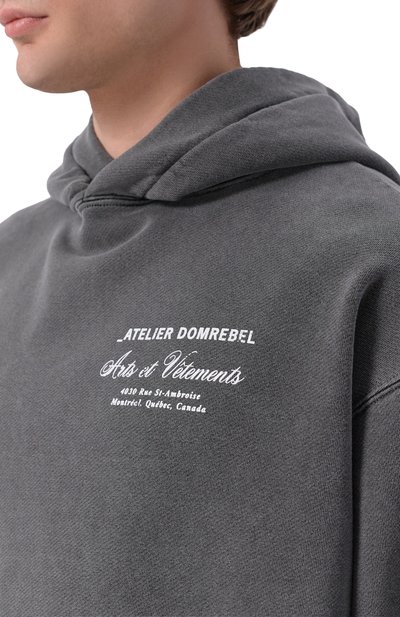 Хлопковое худи DOMREBEL, арт. M ARTS VETEMENTS/PULL0VER H00DIE, фото 5