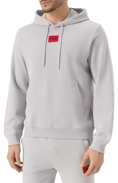 Хлопковое худи HUGO, арт. 50458700, фото 3