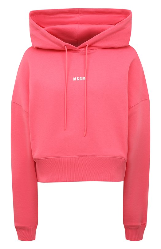 

Хлопковое худи MSGM, Розовый