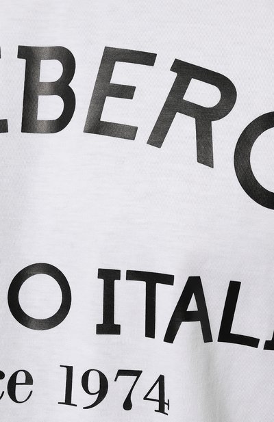 Хлопковая футболка ICEBERG, арт. F02N/6325, фото 5