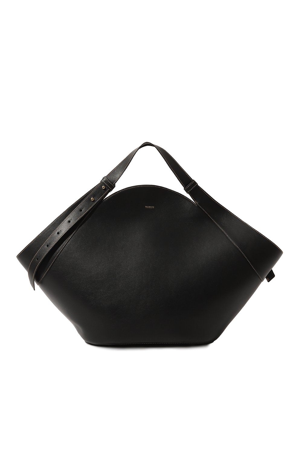 Сумка basket YUZEFI черного цвета по цене 99500 руб., арт. YUZSS20-BA-04, фото 1 Сумка basket YUZEFI, арт. YUZSS20-BA-04, фото 1
