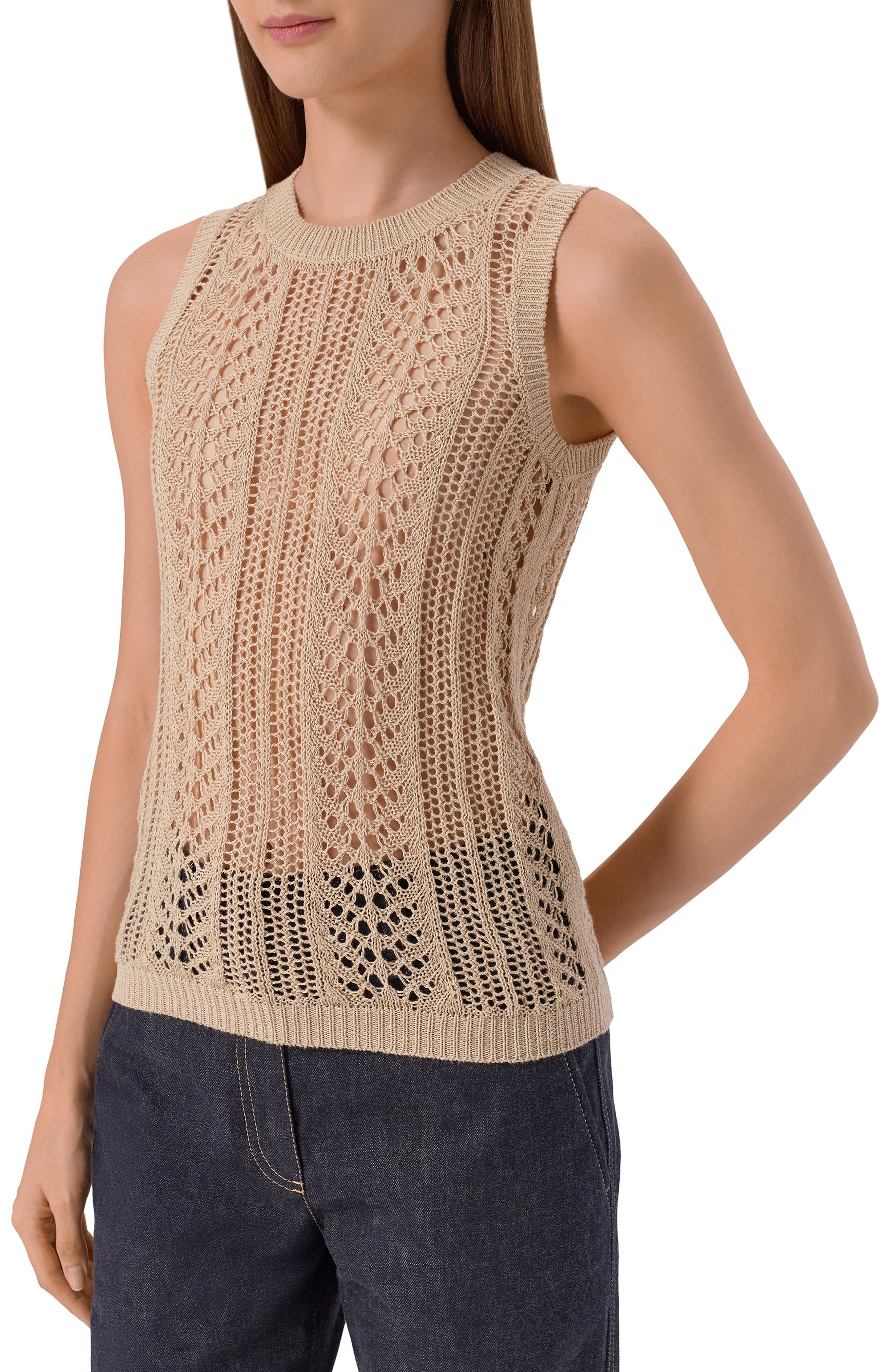 Топ изо льна и хлопка MVST, арт. WS59-1531MU, фото 3