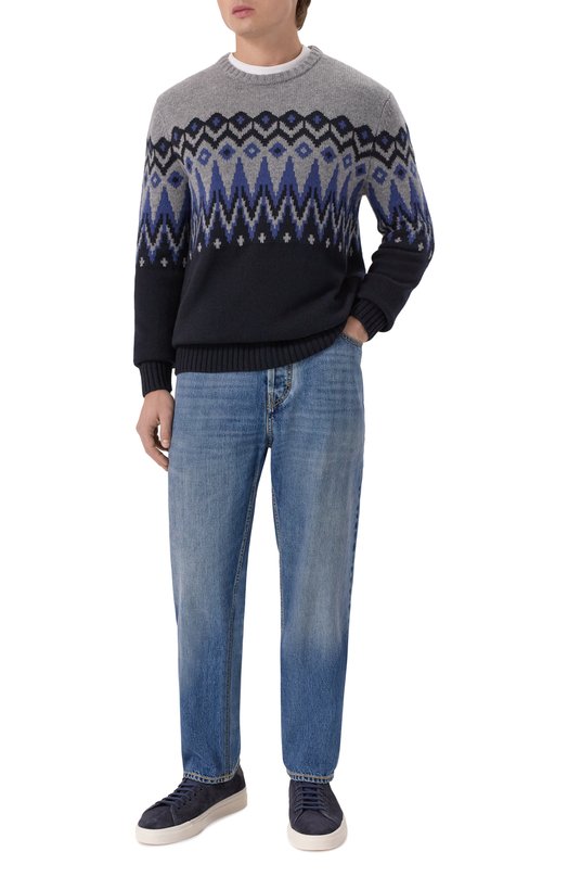 Кашемировый джемпер Bogner 88569764 Синий  88569764 Фото 2