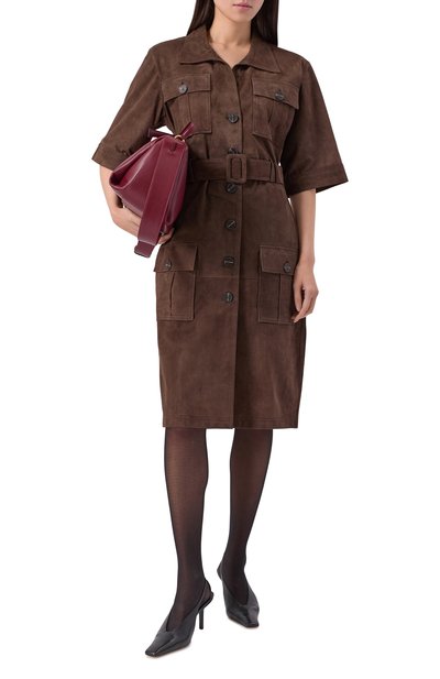 Замшевое платье VENERA M., арт. 20-25-38, фото 2