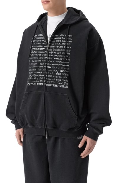 Хлопковая толстовка VETEMENTS, арт. ME76ZU211BX/1302 M0LLET0N, фото 4
