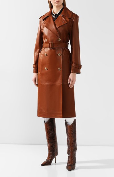 Кожаное пальто RALPH LAUREN, арт. 290791388, фото 3