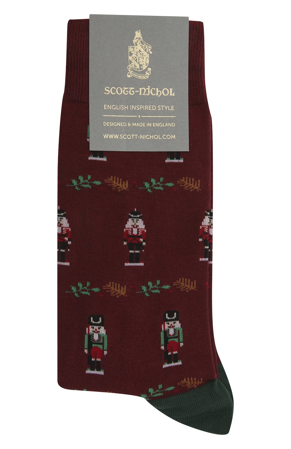 Носки PANTHERELLA бордового цвета по цене 1270 руб., арт. YS4058, фото 1 Носки PANTHERELLA, арт. YS4058, фото 1