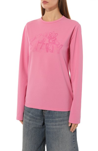 Хлопковый лонгслив MM6, арт. SH0GC0024/M20010, фото 3