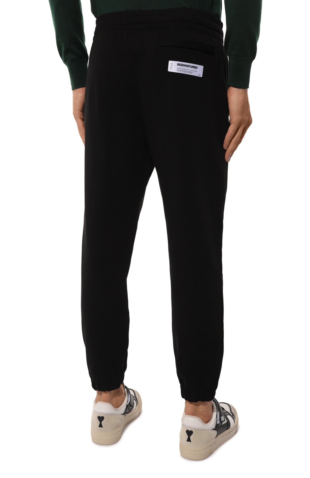 Хлопковые джоггеры DIEGO VENTURINO, арт. D3W4DVPNTBASIC-3, фото 4