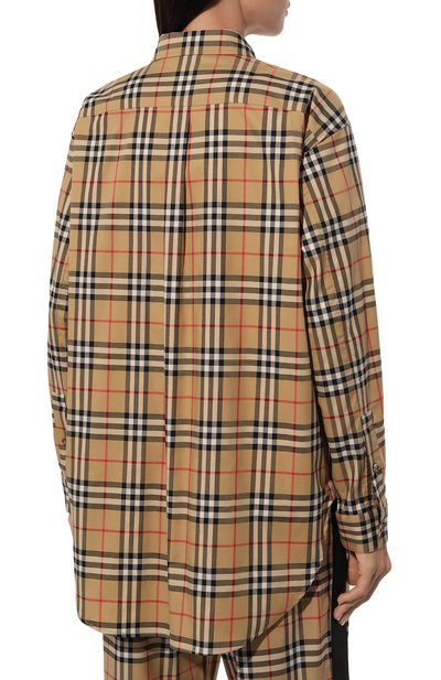 Хлопковая рубашка BURBERRY, арт. 8083146, фото 4