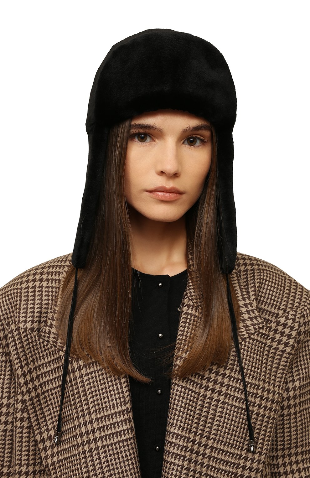 Меховая шапка-ушанка из норки VICTORIA KUSENKOVA, арт. 091510002094, фото 2