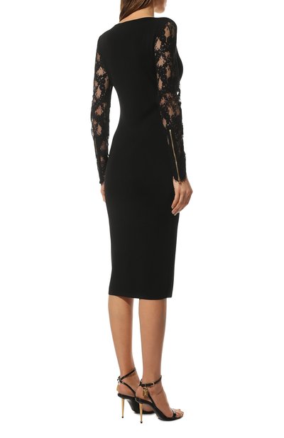 Платье из вискозы GUCCI,  арт. 681142/XKB1H, фото 4