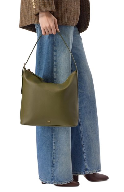 Сумка vera A.P.C. хаки цвета по цене 66500 руб., арт. PXCBL-F61902, фото 2 Сумка vera A.P.C., арт. PXCBL-F61902, фото 2