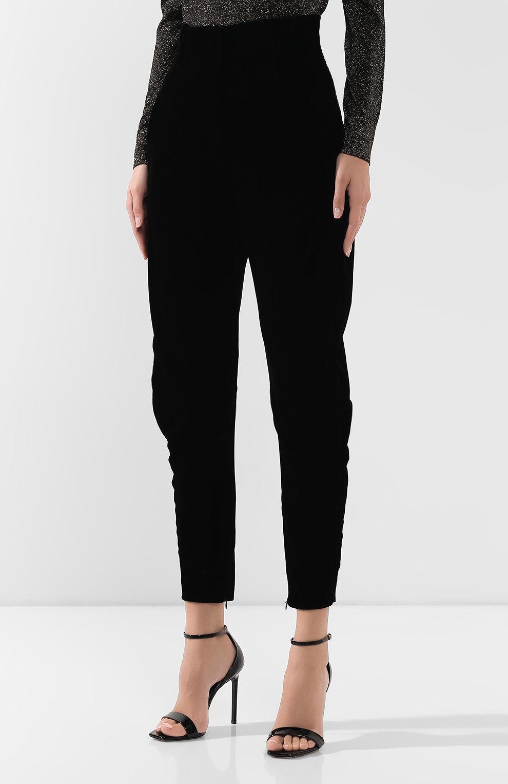 Брюки с завышенной талией GIORGIO ARMANI, арт. 9WHPP099/T0023, фото 3