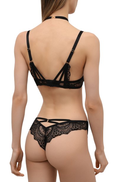 Трусы-танга AUBADE черного цвета по цене 14280 руб., арт. UE26, фото 3 Трусы-танга AUBADE, арт. UE26, фото 3