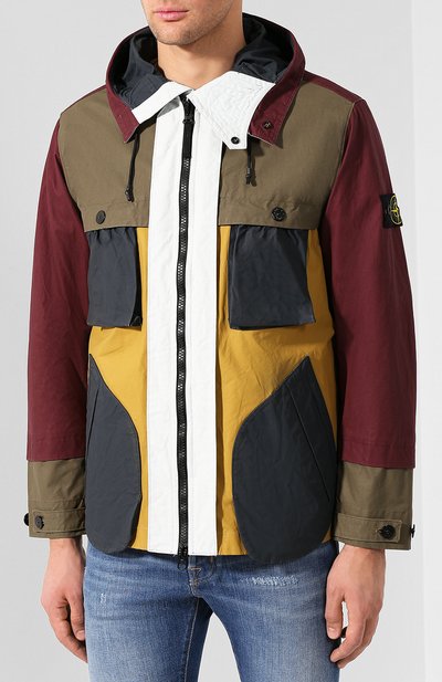 Хлопковая куртка STONE ISLAND, арт. 711542155, фото 3