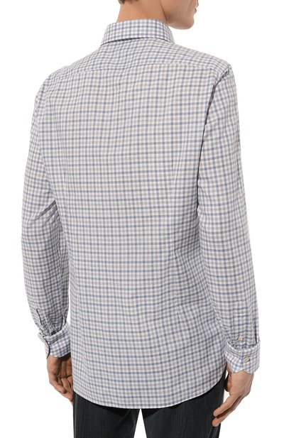 Хлопковая рубашка LUIGI BORRELLI, арт. SR10754, фото 4