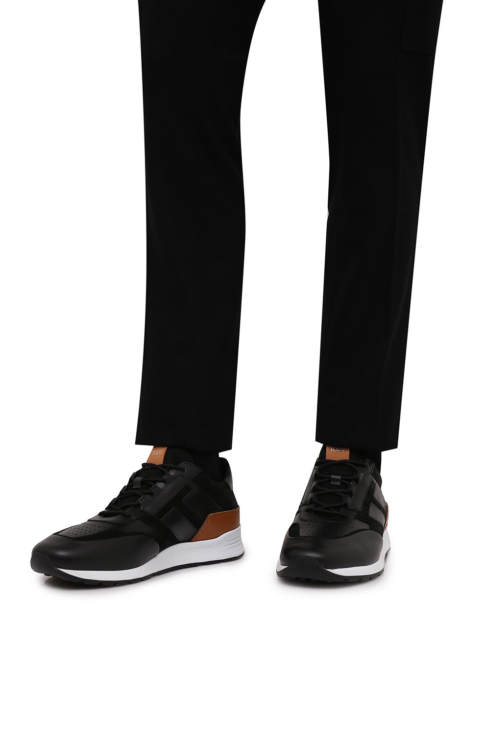 Комбинированные кроссовки TOD’S,  арт. XXM56B0AY30KQ9, фото 3