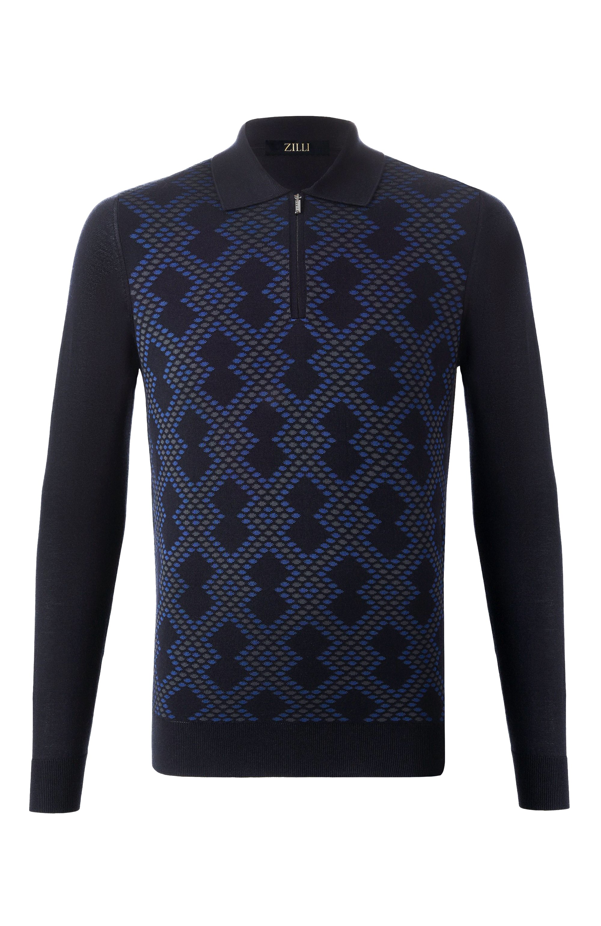 Поло из кашемира и шелка ZILLI, арт. KZP001M0330VM0U00/62, фото 1