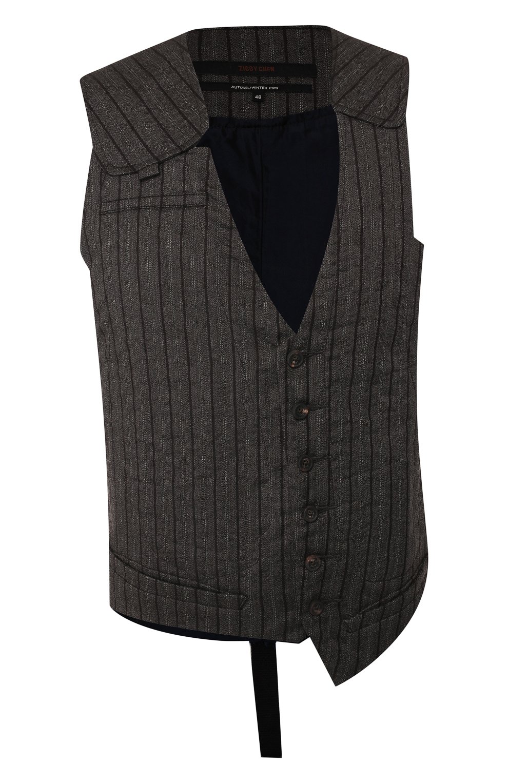 Жилет из смеси шерсти и хлопка ZIGGY CHEN, арт. 0M1930107, фото 1