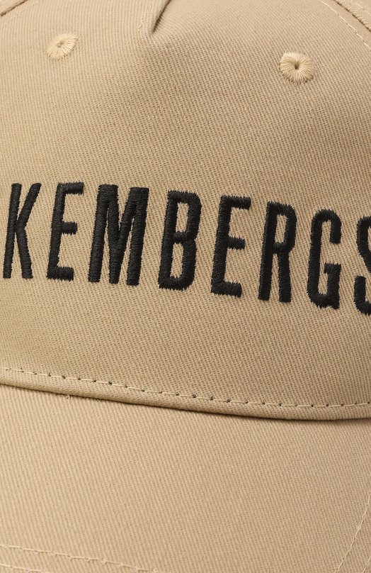 Хлопковая бейсболка Dirk Bikkembergs BKCP01099T Бежевый  BKCP01099T Фото 4