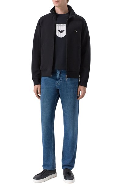 Хлопк овый лонгслив EMPORIO ARMANI, арт. EM005552/AF25183, фото 2