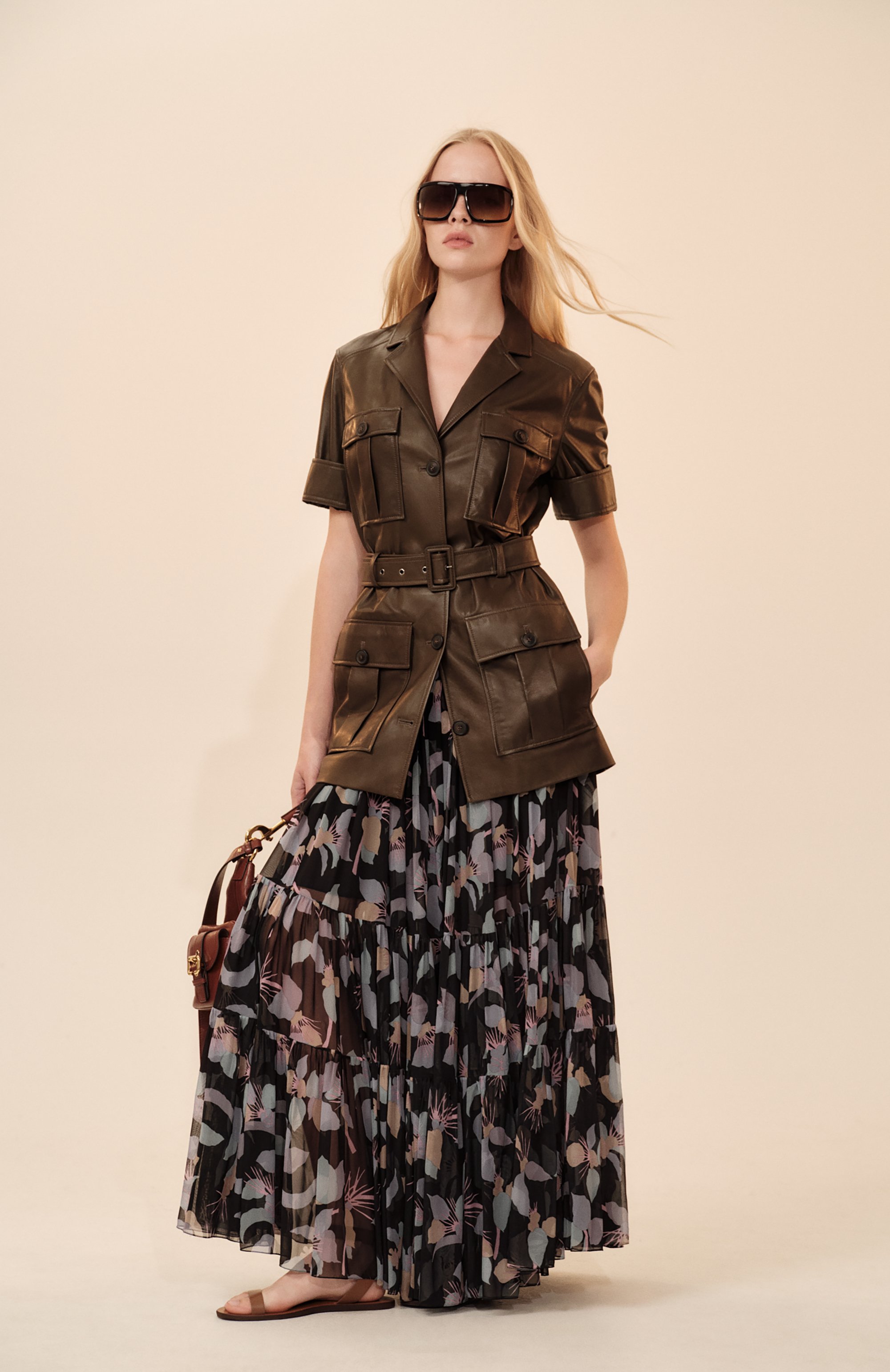 Шелковая юбка CHLOÉ, арт. CHC25SJU50343, фото 6